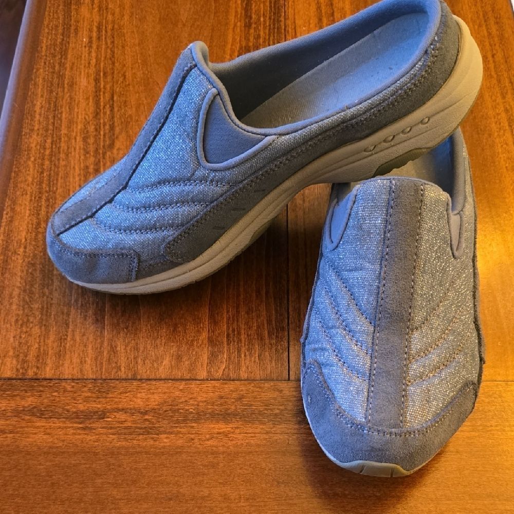 Esprit Blue Slip-On Clogs Size 7